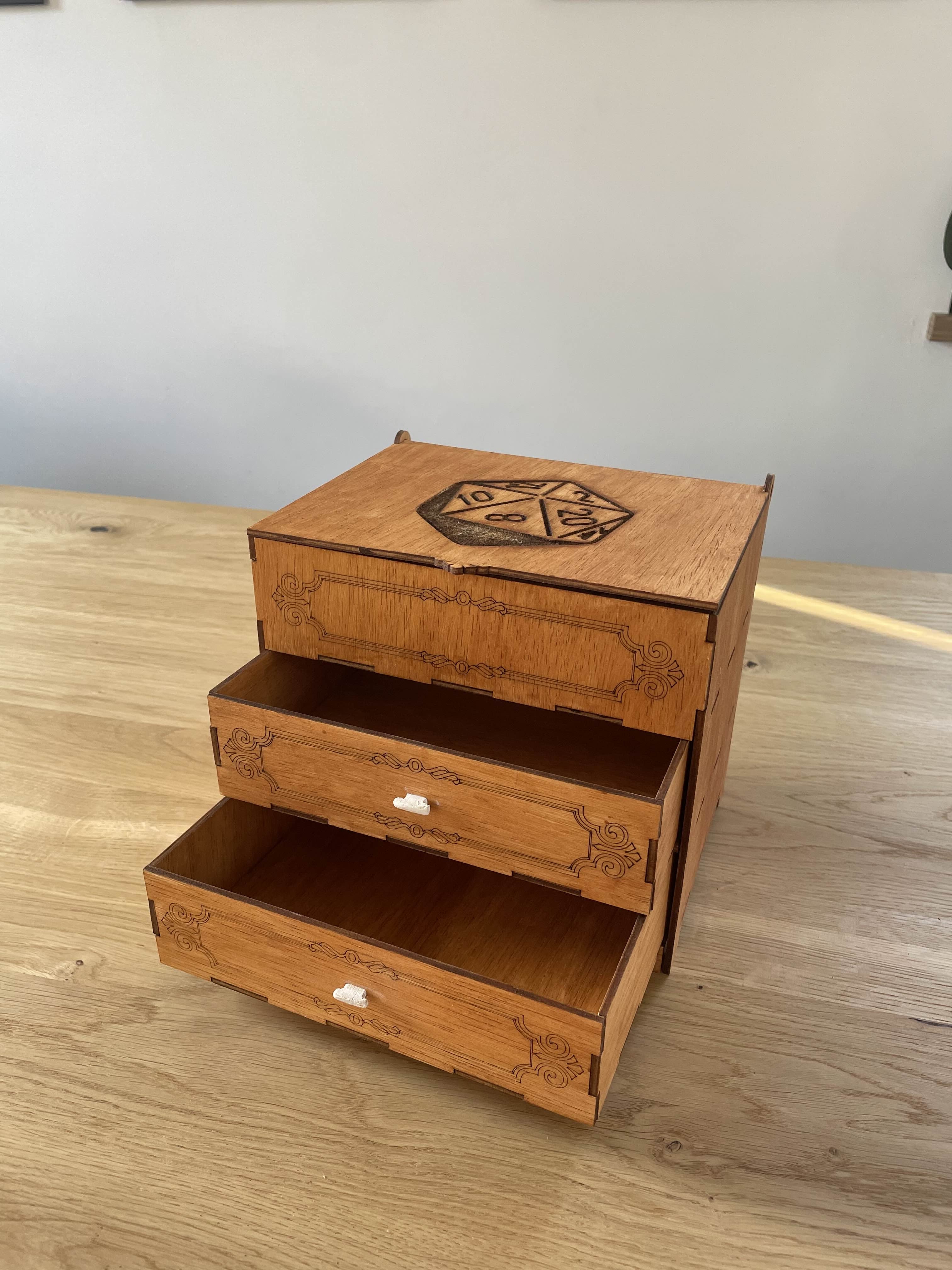 Organizer z szufladami